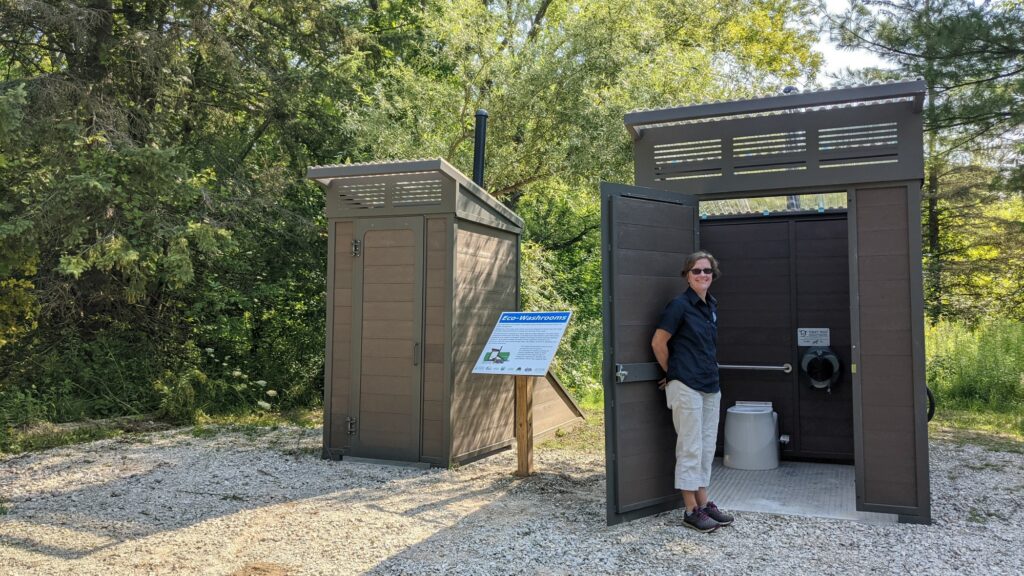 Accessible eco respectful washrooms