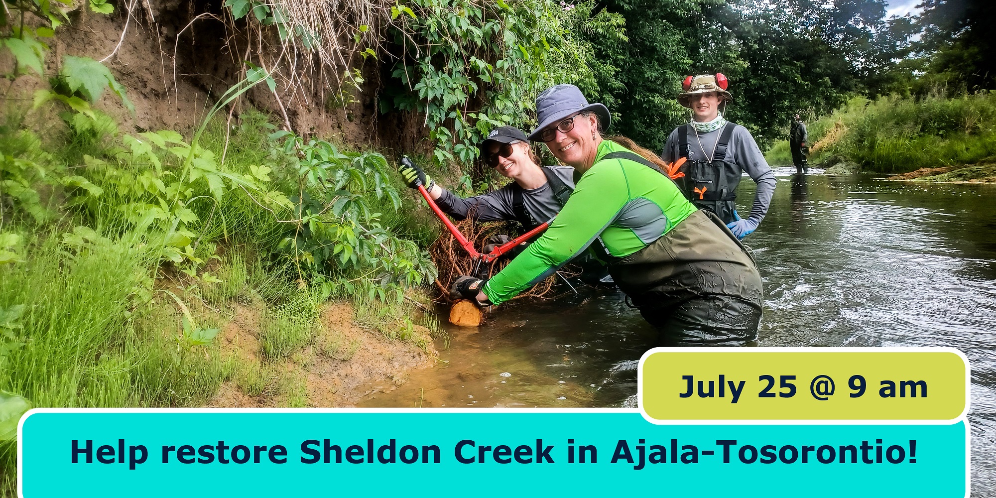 Help Restore Sheldon Creek - June 25, 2023
